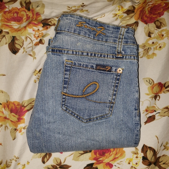 Seven7 Boot Cut Stretch Jean's